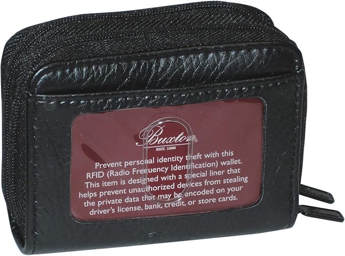 Buxton womens PEBBLE WIZARD WALLET