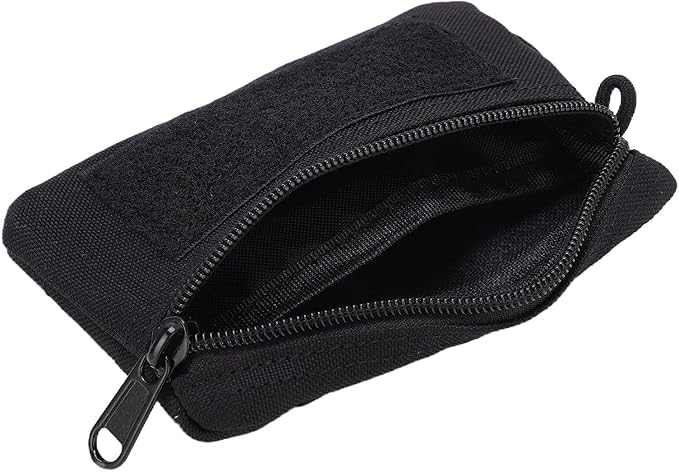 HERCHR Fashion Waist Pack, Portable Travel Zipper Waist Bag Waterproof Outdoor EDC Molle Pouch Wallet for Camping Hiking Running Cycling
