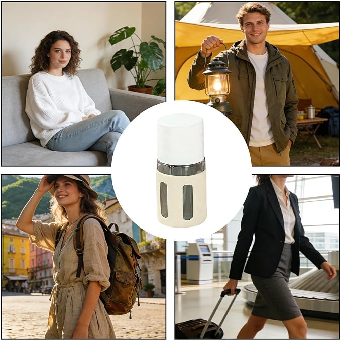 Travel Bottle Set,Leakproof Portable Refillable Storage | Travel Size Toiletries Bottles,for Outdoor Camping Trip Vacation Hotel Women Shampoo Conditioner Lotion