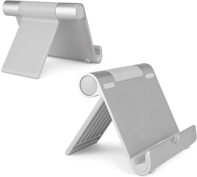 BoxWave Stand and Mount Compatible with ARZOPA Portable Monitor S1 Table (15.6 in) - VersaView Aluminum Stand, Portable, Multi Angle Viewing Sturdy