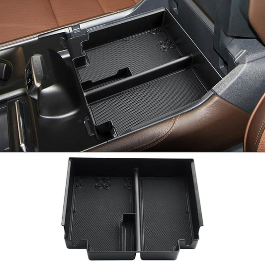 CDEFG for 2026 Ford Expedition Center Console Organizer for 2025 2026 Ford Expedition (Active/Platinum/Tremor/King Ranch) Accessories Middle Console Organizer Armrest Storage Box