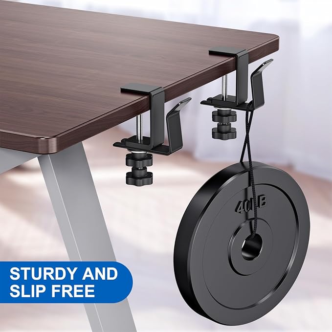 Vertical Laptop Stand, Adjustable Laptop Holder for Desk Side, fits All MacBook/Surface/Samsung/HP/Dell/Chrome Book (Black)