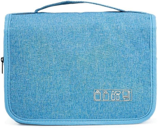 Sechunk Toiletry Bag Water-Resistant Makeup Cosmetic Bag Travel Organizer for Accessories Travel Bag with Hanging Hook