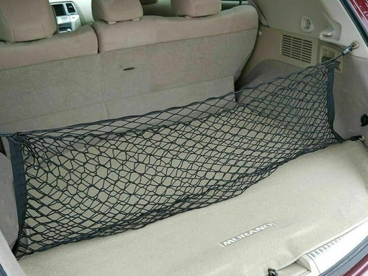 Trunk Organizer Cargo Net for Nissan Murano 2003-2014 – Envelope Style Cargo Net for SUV-Premium Mesh Elastic Car Trunk Organizer Vehicle Carrier Storage - Compatible with Murano