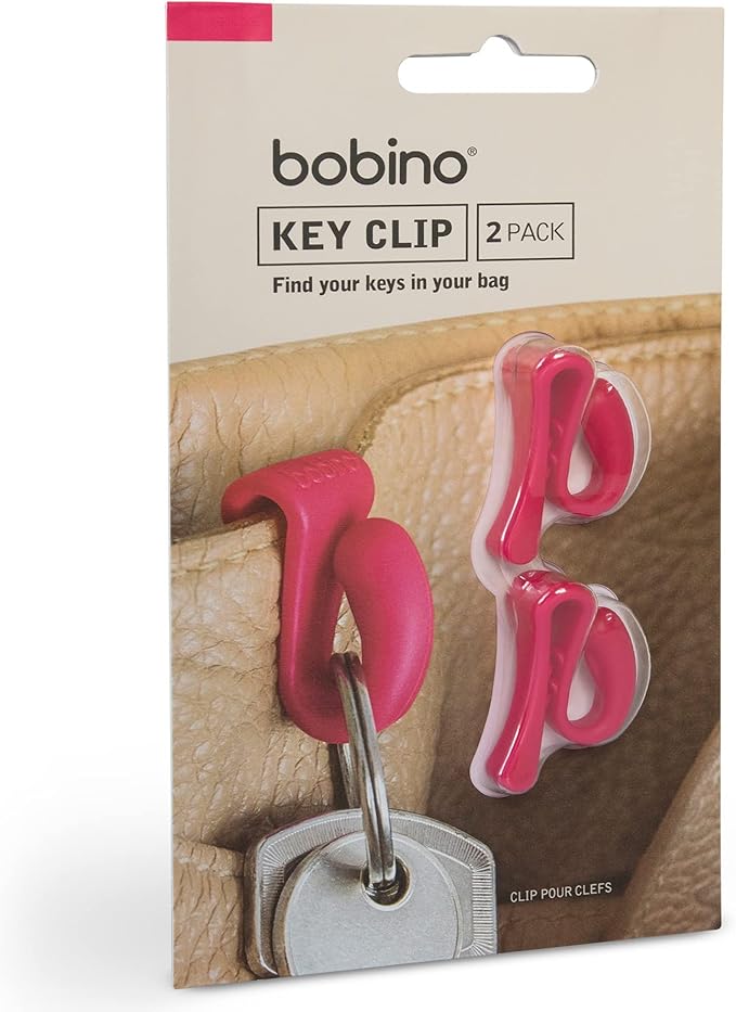 Bobino Key Clip 2-Pack - Stylish Minimalist Organizer