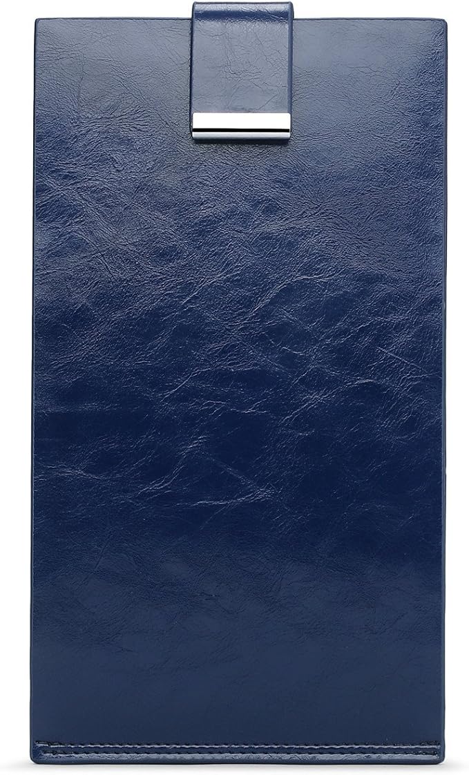 Women's Genuine Leather Credit Card Holder RFID Long Zipper Purse Wallet