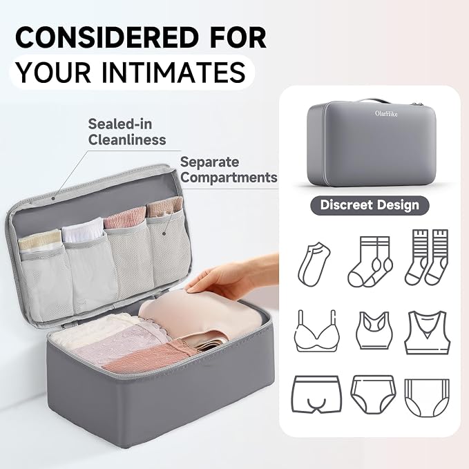 OlarHike 11 Set Packing Cubes for Travel, Gifts for Women Mom,Anti-Tearing Suitcase Organizer with Over 1000 pcs Mesh Holes,Vacation Essentials & Accessories for Cruise Ship