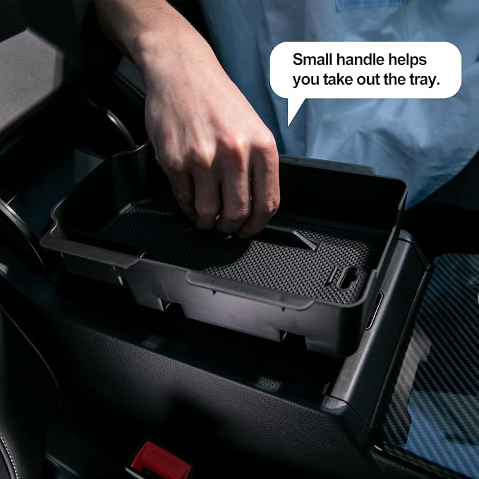 CKE Armrest Box for 11th Gen Civic with CVT Car Center Console Box Storage Organizer Armrest Cover Tray Insert Compatible with Honda Civic 2026 2025 2024 2023 2022 Accessories
