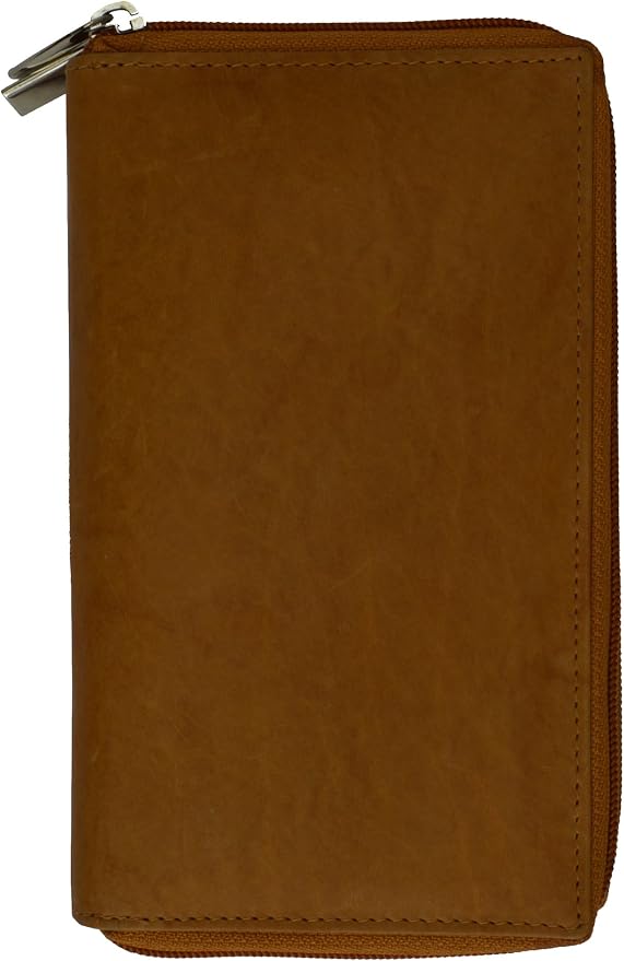 Marshal Genuine Leather Ladies Standard Wallet #4575CF Tan