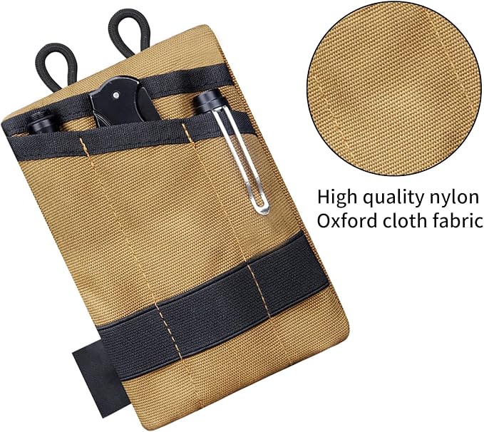EDC Storage Pouch, Anti-Lost Outdoor Tactical EDC Kit Multi-Function EDC Tool Pouch