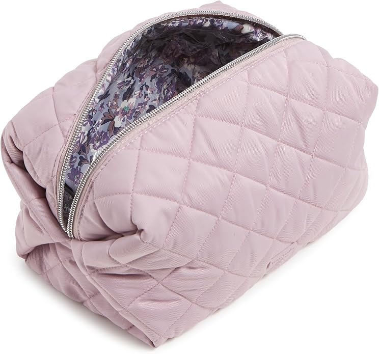 Vera Bradley Women's Performance Twill Large Cosmetic Makeup Organizer Bag