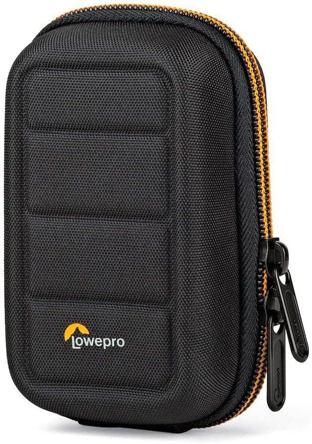 Lowepro Hardside CS 20 Case for Small CSC Cameras, Point-and-Shoot Cameras, Memory Cards & Accessories, 9.30 x 5.99 x 14.50 cm, Black
