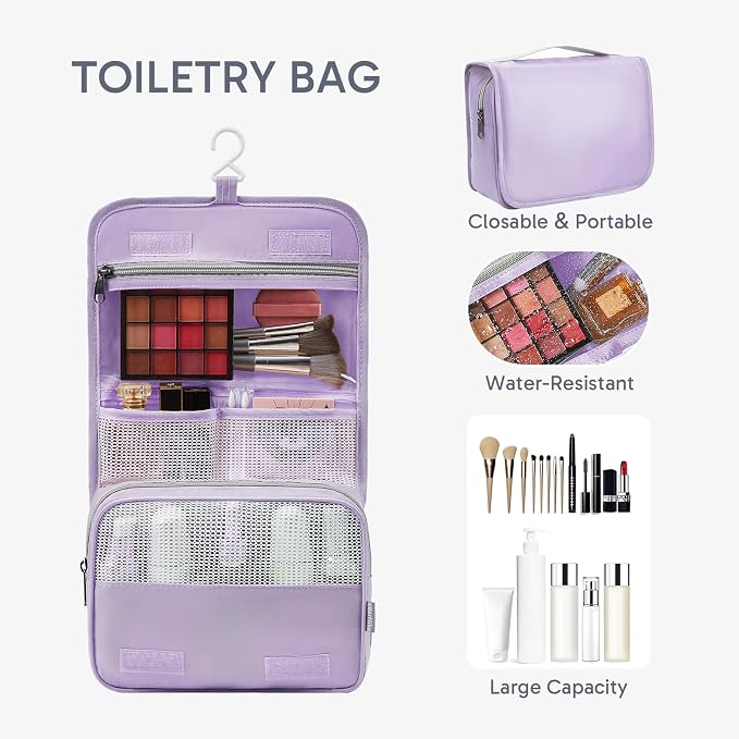 OlarHike 10 Set Packing Cubes for Travel, Gifts for Women Mom,Anti-Tearing Suitcase Organizer with Over 1000 pcs Mesh Holes,Vacation Essentials & Accessories for Cruise Ship