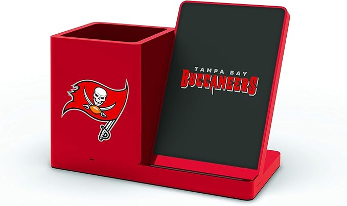 SOAR NFL Unisex Wireless Charging Stand and Desktop Organizer