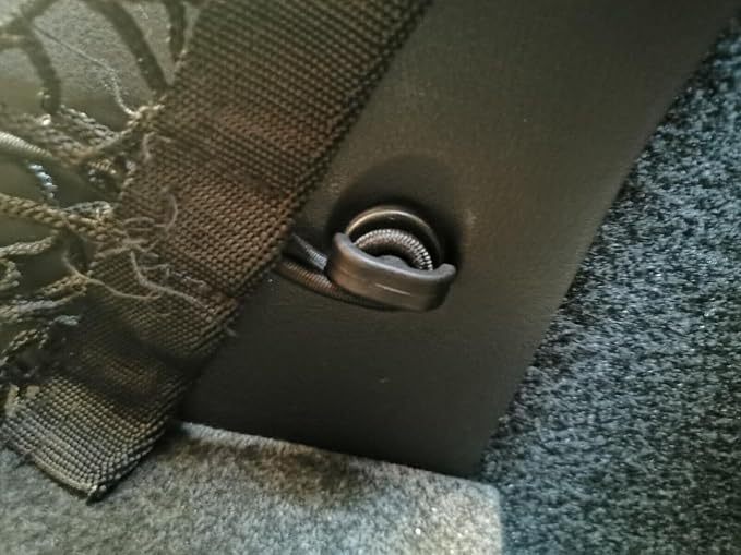 Rear Trunk Organizer Cargo Net for Mazda 3 MAZDA3 2014-2018– Envelope Style Cargo Net for Sedan - Premium Mesh Car Trunk Organizer Vehicle Carrier Storage - Compatible with Mazda 3