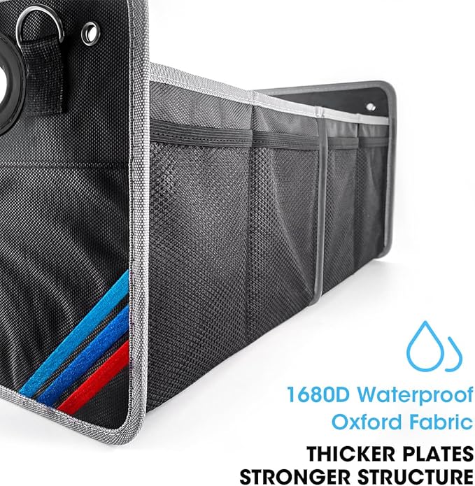 Car Trunk Organizer, Waterproof Collapsible Portable Multipurpose Storage Box, Tool Grocery bag organizer, Organizer For X1 X3 X5 E30 Suv Garage Home