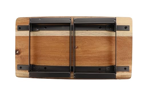 G.E.T RISER-6-UR Wooden Monitor Riser with Foldable Legs, 6" Rise, Urban Rustic