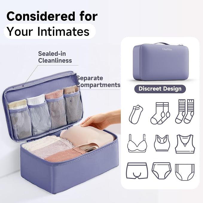 9 Set Packing Cubes for Travel, Gifts for Women Mom,Anti-Tearing Suitcase Organizer,OlarHike Vacation Essentials & Accessories for Cruise Ship
