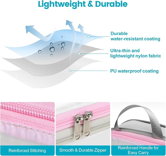 Cambond Compression Packing Cubes for Travel - Lightweight Expandable Travel Bags Luggage Organizers Travel Essentials Compression Cubes for Travel Space Saver for Carry on Suitcases Organizer