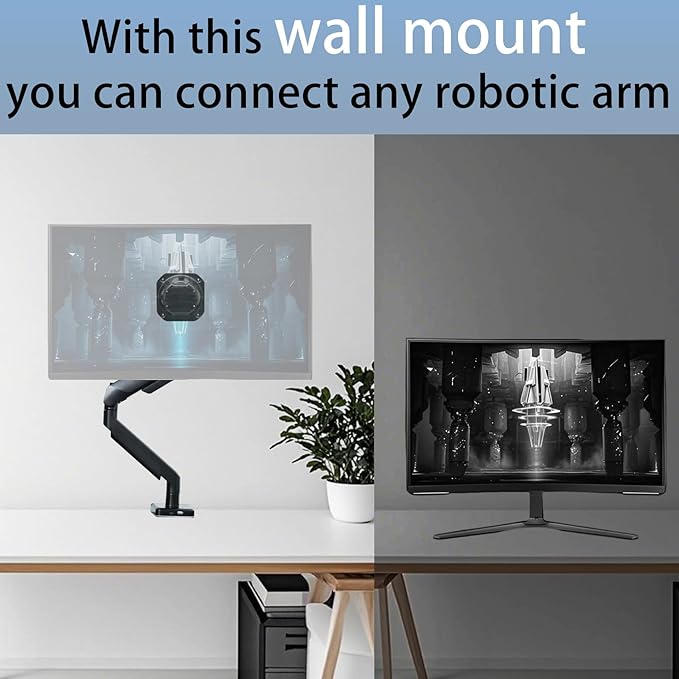 Odyssey G8 VESA Adapter Compatible with Samsung 32" Odyssey Neo G8 4K Curved Monitor 2022 (Fit for LS32BG8 series)