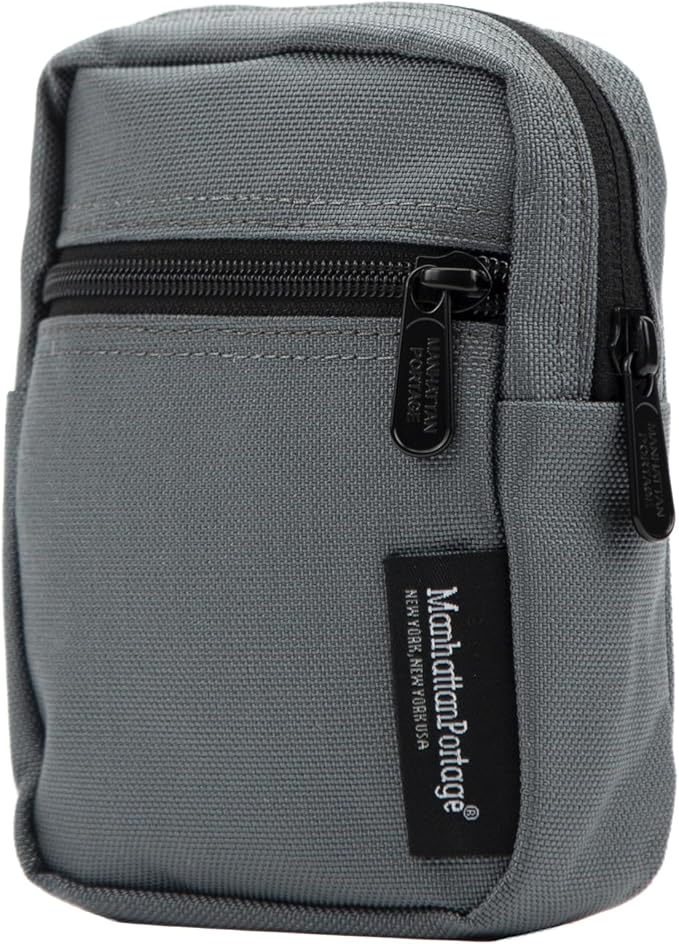 Manhattan Portage TrekPro Zipper Pouch Modular Utility Pouch with Reversed YKK Zippers 1000D Cordura EDC Organizer for Tactical or Urban Use