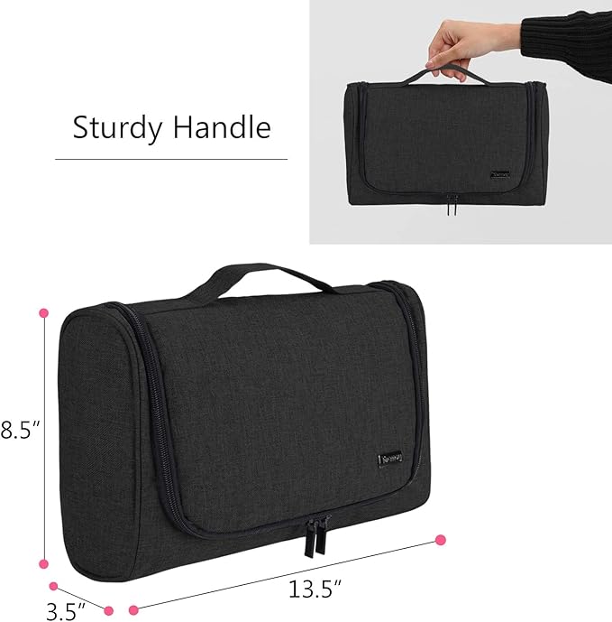 Teamoy Travel Storage Bag Compatible with Dyson Airwrap Styler, Portable Travel Organizer for Airwrap Styler and Attachments, Black
