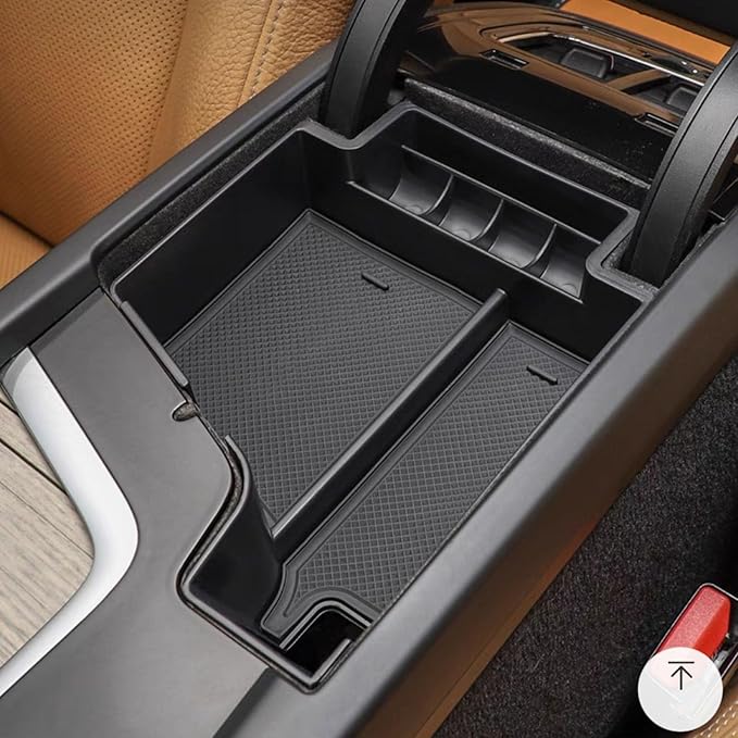For Volvo Accessories Insert Armrest Tray Center Console Organizer, （2018-2026） xc60 （2015-2026） XC90 S90 S60 V60 V90 Middle Console Organizer Tray, Storage Box