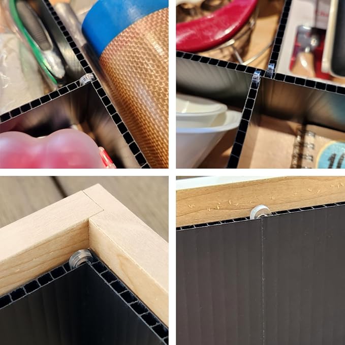 Customizable Grid Drawer Dividers, Cut to Fit Organizer | Custom drawer dividers that fit any drawer. DIY cut to fit design, adjustable organizer for kitchen, bathroom, desk, and more