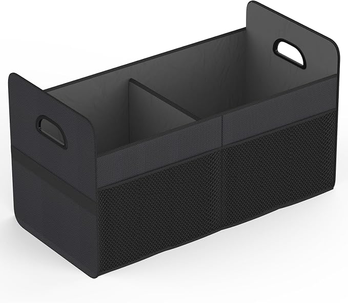 Car Trunk Organizer, Collapsible Trunk Organizer Sturdy Trunk Storage Organizers Foldable Car Trunk Organizer Waterproof for SUV Auto Truck Van