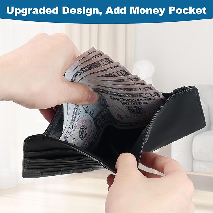 Passport Holder for Travel Essentials Wallet Rfid Blocking Cover Leather Case Vacation Travel Accessories for Women Men (602#Black)