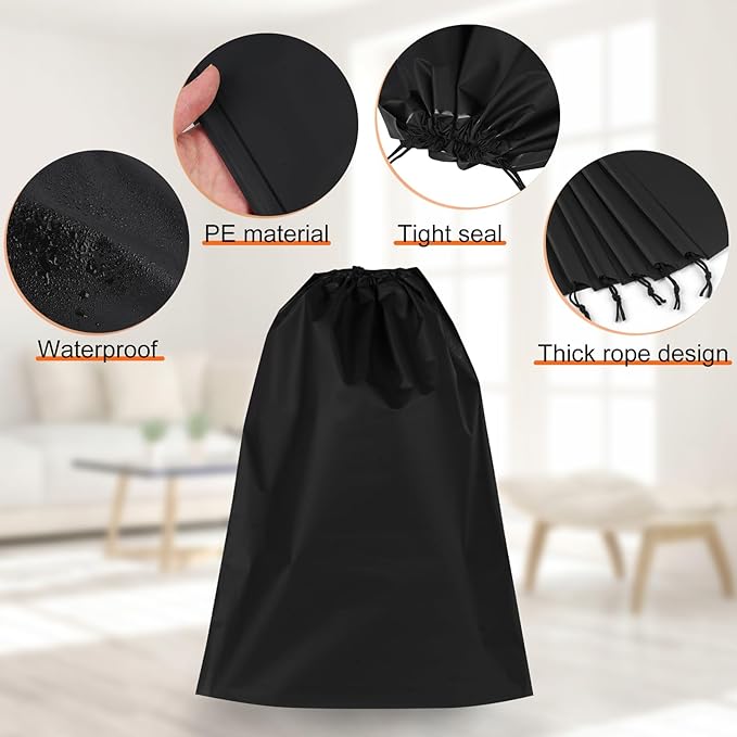 18 Pack Shoe Bags for Travel, 11.8in x 15.7in Travel Shoe Bags for Packing, Travel Bag for Shoes, Storage Bags for Men and Women