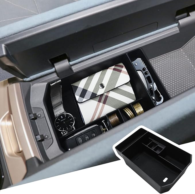 BIBIBO BMW iX Center Console Organizer - Upgraded for 2022-2024 BMW iX (I20) Insert Middle Armrest Storage Box