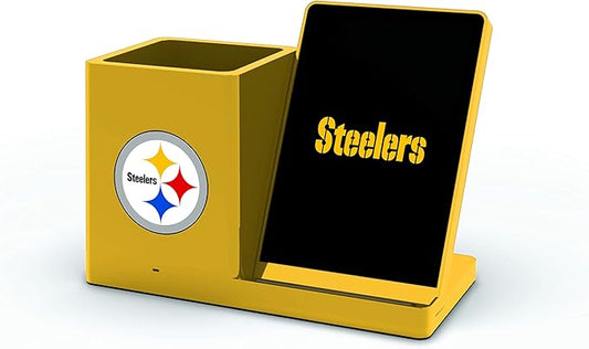 SOAR NFL Unisex Wireless Charging Stand and Desktop Organizer