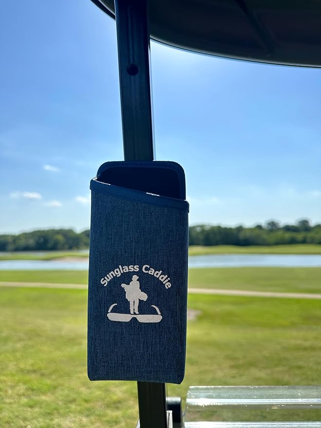 Eyeglass Caddie Durable Lightweight Magnetic Backed Sunglass Case