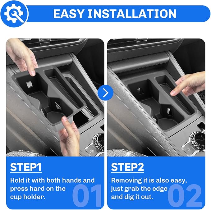 SXCY for 2025 2026 VW Tiguan Accessories Cup Holder Insert Silicone Cup Holder Limiter 2025 2026 Tiguan Drink Holder Adapter Non-Slip Drink Stopper Stabilizer