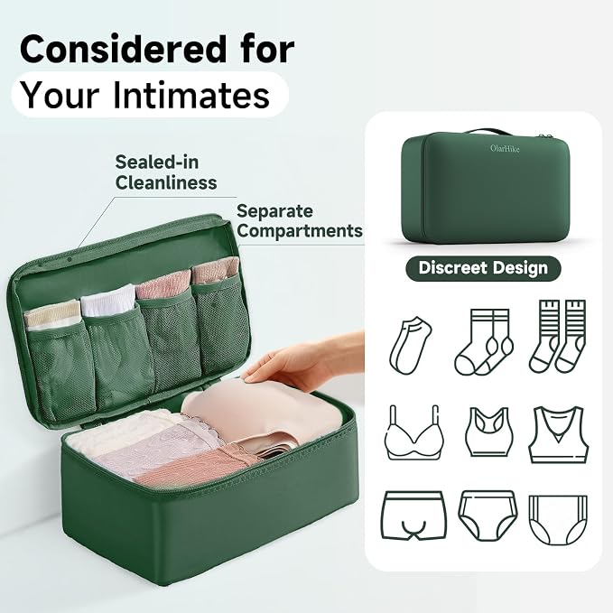 9 Set Packing Cubes for Travel, Gifts for Women Mom,Anti-Tearing Suitcase Organizer,OlarHike Vacation Essentials & Accessories for Cruise Ship