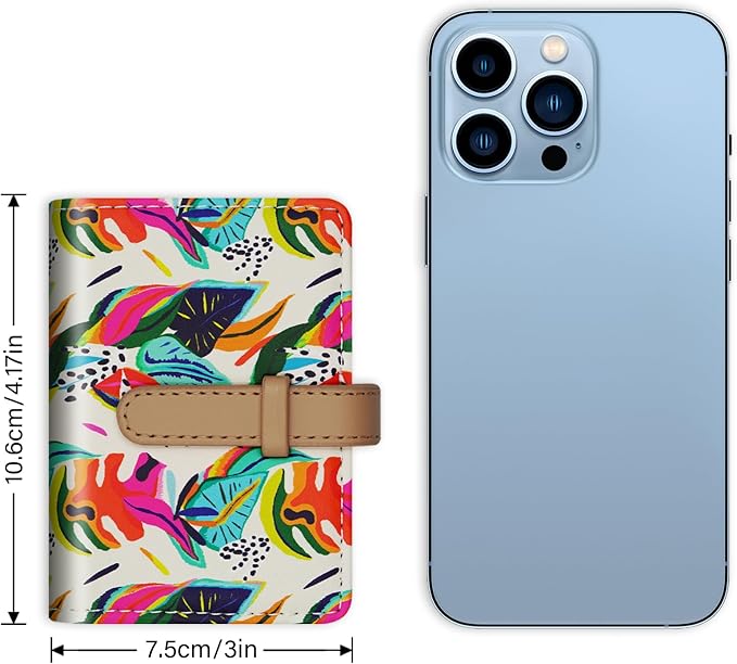 Credit Card Holder with 26 Suitable Slot, ID Card Case PU Leather Wallet for Women Men Business Organiser Pocket (Totem)