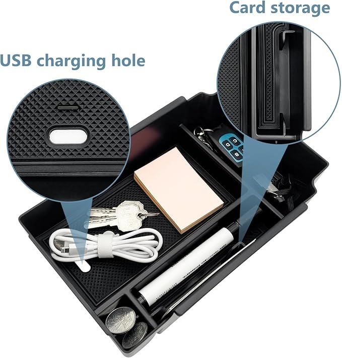 Console Console Organizer Storage Tray Accessories fits for 2024-2025 Subaru Crosstrek, 2024 Subaru Impreza