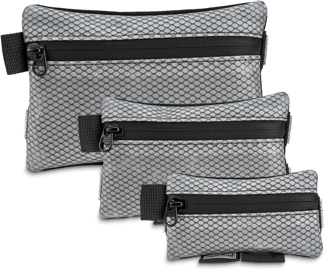 TACTICAL_GEEK Storage A5 EDC Storage Pouch Set, Multi-Purpose Molle EDC Gadget Pouch, Multi-Functional Utility Small Tool Pocket,Luggage Organiser Divider Small Pouch Organizer for Daily Carry(Black)