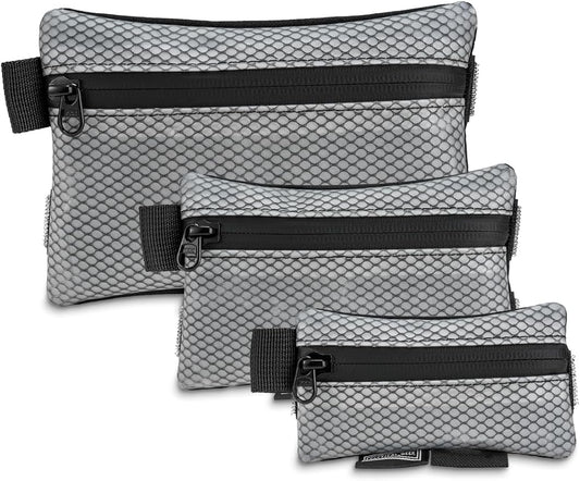 TACTICAL_GEEK Storage A5 EDC Storage Pouch Set, Multi-Purpose Molle EDC Gadget Pouch, Multi-Functional Utility Small Tool Pocket,Luggage Organiser Divider Small Pouch Organizer for Daily Carry(Black)
