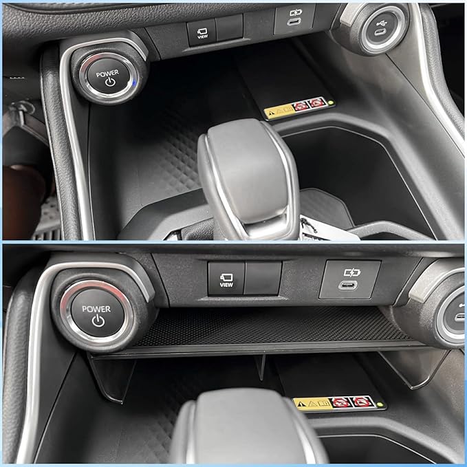 Middle Center Console Organizer for Toyota Grand Highlander 2026 2025 2024 Front Console Insert Divider Tray Secondary Storage Cubby Interior Accessories - (Not for Highlander)