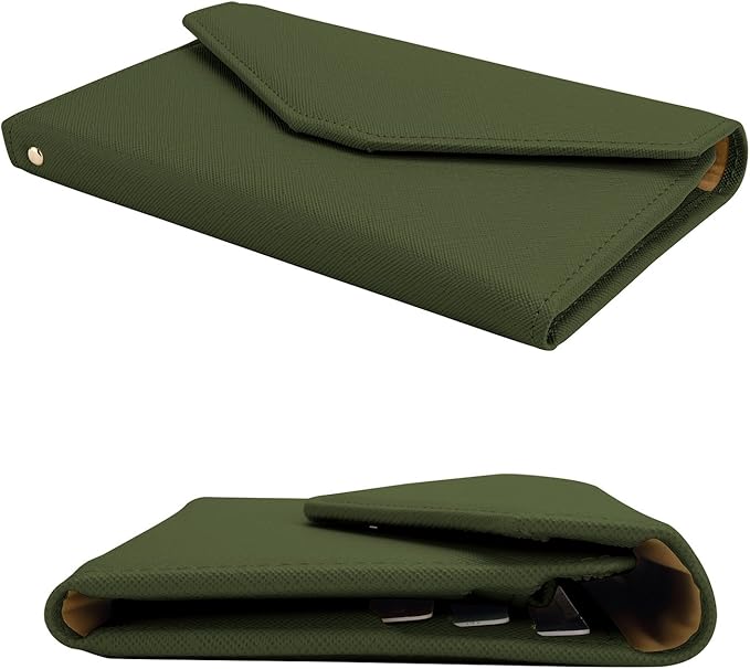 ZOPPEN Mulit-purpose Rfid Blocking Passport Holder Travel Wallet (Ver.4) Passport and Vaccine Card Holder ComboTri-fold Document Organizer Travel Essentials