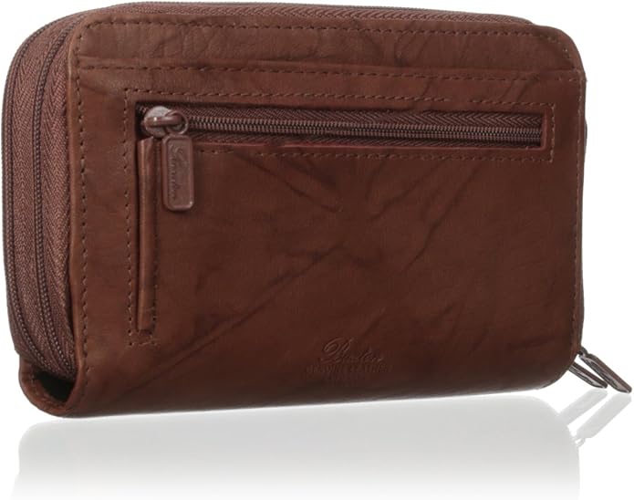 Buxton Heiress Double Zip Organizer Wallet