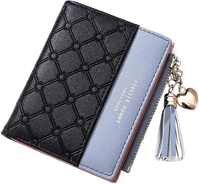 Valentoria Womens Wallet Cute Elegant Long Slim Card Holder Case Minimalist Coin Purse Thin Tassels Zip Clutch Wallets for Girls Ladies | Cute, Elegant, Long, Slim, Case, Minimalist
