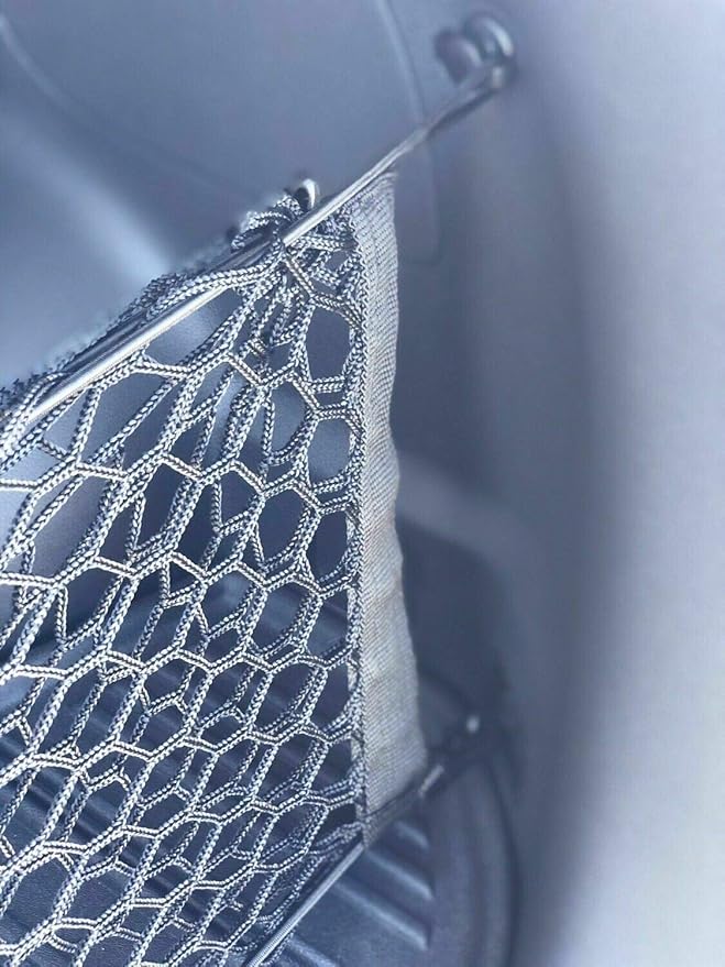 Trunk Organizer Cargo Net for Hyundai Tucson 2015–2025 – Envelope Style Cargo Net for SUV – Premium Mesh Elastic Car Trunk Organizer Vehicle Carrier Storage – Compatible with Tucson