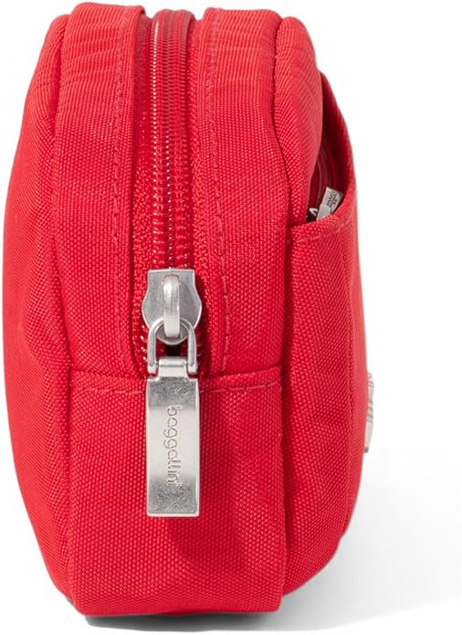 Baggallini Women's Pocket Cosmetic - Lightweight Bag - Travel Essentials Makeup Organizer Mini