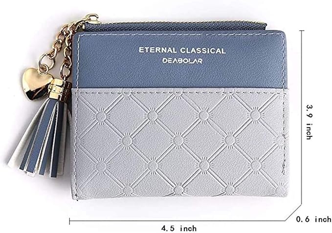 Valentoria Womens Wallet Cute Elegant Long Slim Card Holder Case Minimalist Coin Purse Thin Tassels Zip Clutch Wallets for Girls Ladies | Cute, Elegant, Long, Slim, Case, Minimalist