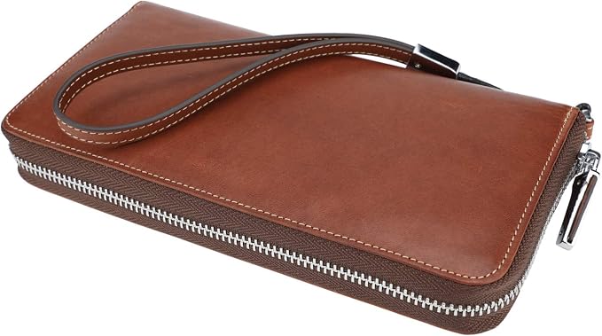 Lavemi Small Compact Women Wallet RFID Blocking Genuine Leather Bifold Purse with ID Windows
