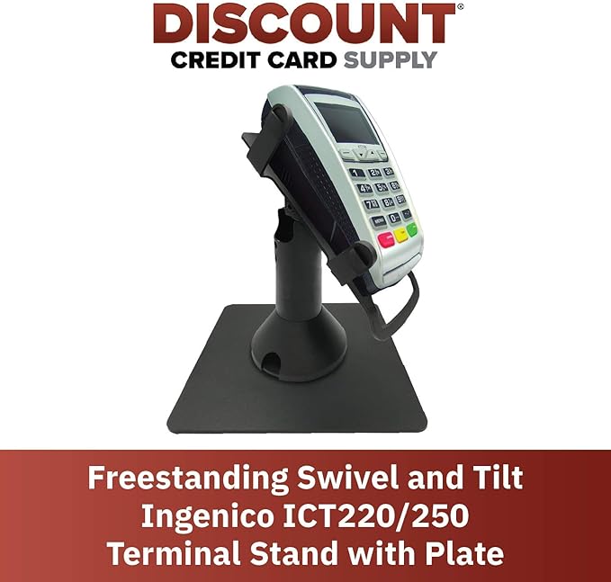 DCCStands Freestanding Swivel and Tilt Ingenico ICT220/250 Terminal Stand