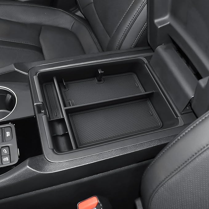 CDEFG for 2026 Honda Pilot Center Console Organizer for 2026 Honda Pilot (Sport/EX-L/Touring/TrailSport/Elite/Black Edition) Accessories Middle Console Organizer Armrest Storage Box